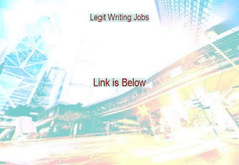 Legit Writing Jobs Free PDF (Get It Now)