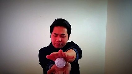 How to Levitate a Paper Ball - Magic Trick with Paper