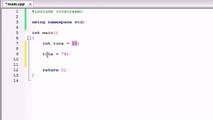 Buckys C++ Programming Tutorials - 6 - Variables Memory Concepts