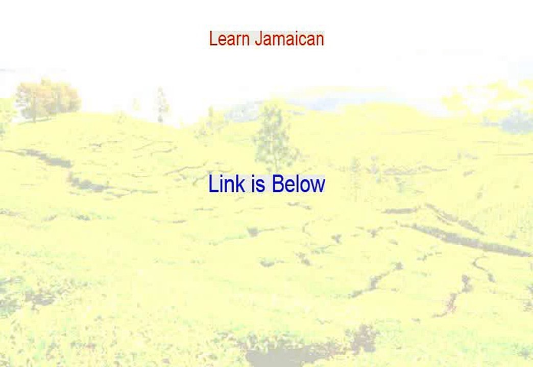 Learn Jamaican Download PDF - learn jamaican slang (2015)
