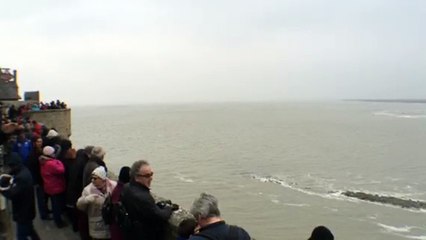 La marée du siècle au Mont-Saint Michel