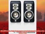 JBL L830 3Way High Performance 6Inch Bookshelf Loudspeaker Black Pair