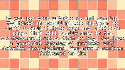 Drive traffic to your website through targeted marketing!