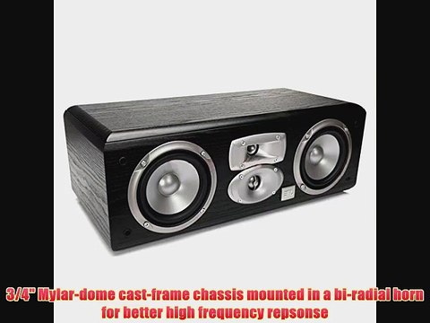 JBL LC1 3Way High Performance Dual 5 14Inch Center Channel Loudspeaker Black