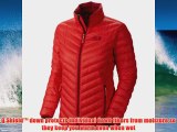 Mountain Hardwear Nitrous Down Jacket Womens Red Hibiscus Large