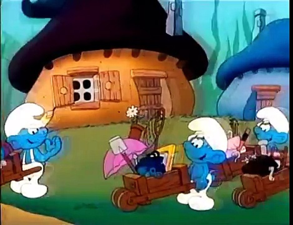 Smurfs (TV Series) The Smurfs S07E58 - Papa For A Day