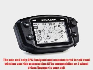 Trail Tech 912502 Voyager Stealth Black MotoGPS Computer