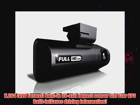 ITRONICS New ITB100HD SP Smart Plus 30 FPS 1080p HD Car DVR Black Box Recorder with GPS