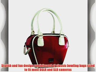 Acme Made The Bowler Stylish DSLR Camera Handbag for Ladies Red