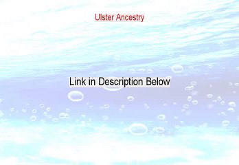 Ulster Ancestry Free PDF (free ulster ancestry)