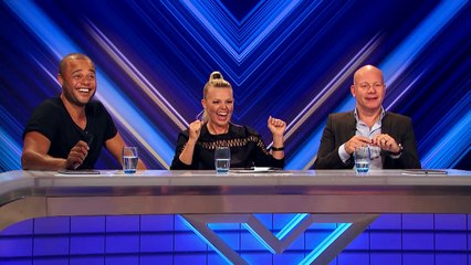 Audition  Shake Girls synger John Legend - All of Me - X FACTOR 2015 - DR1