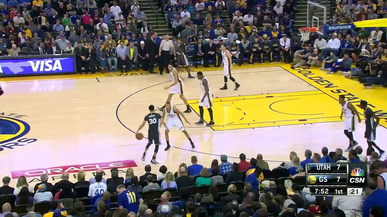 Stephen Curry Reverse Layup