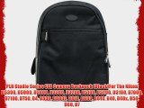 PLR Studio Series SLR Camera Backpack (Black)For The Nikon D5300 D5000 D3000 D3300 D3200 D5100