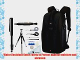 Lowepro Flipside 300 Backpack (Black)  Accessory Kit for Canon EOS Rebel T3/T3i/T2i/T1i/EOS
