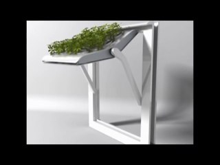 Sun Shade & Flower Pot All in One Herbow