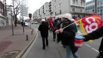 Manifestation des salariés de Sambre et Meuse: Face à face avec les forces de l'ordre
