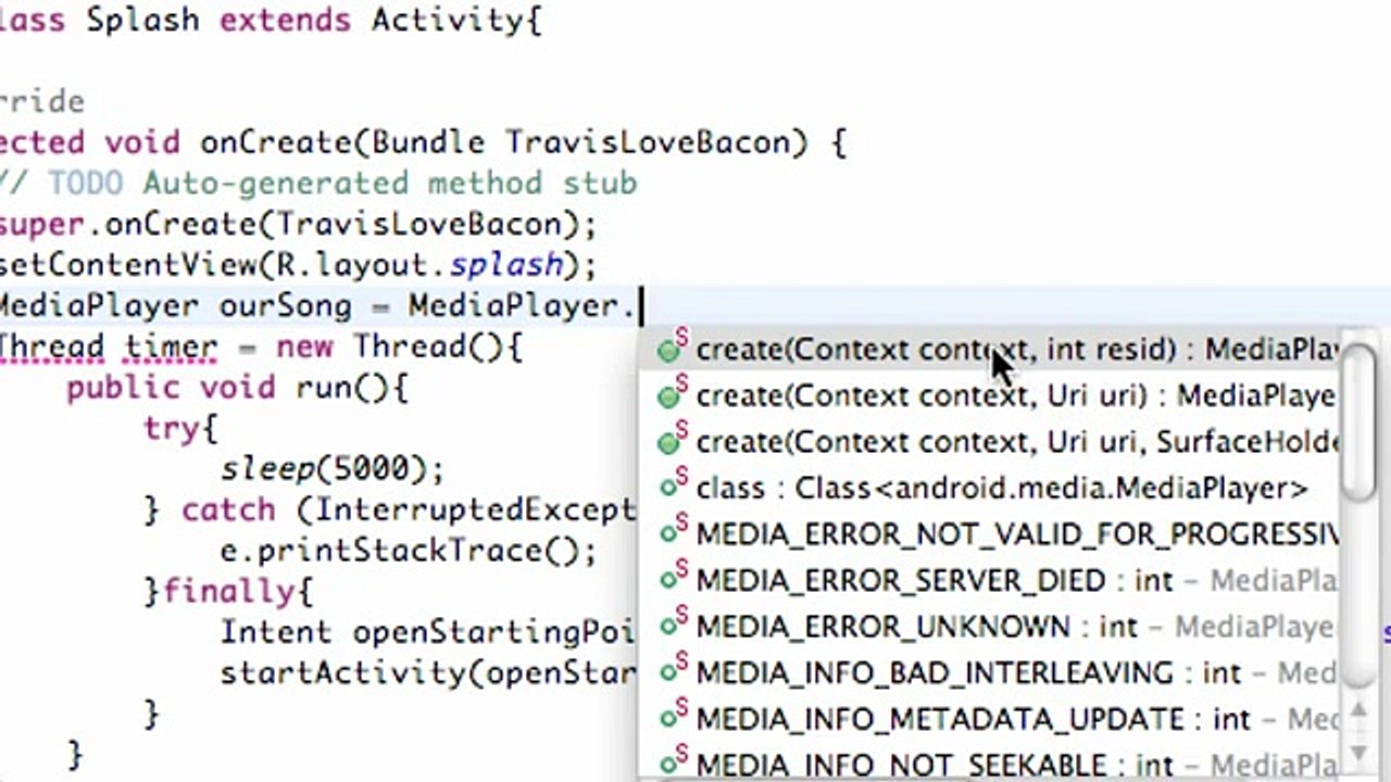 Android Application Development - 17 - Adding Music with MediaPlayer