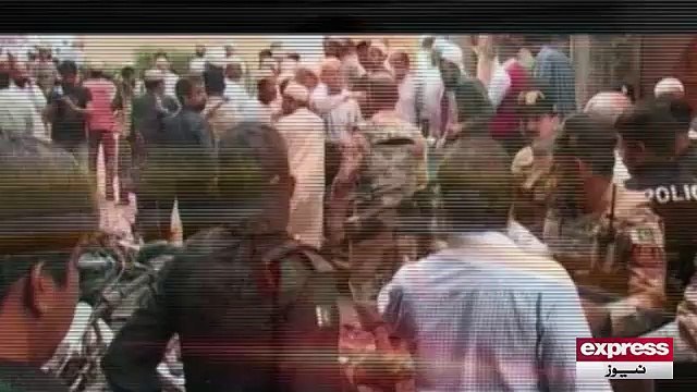 Karachi dehshat gardi k nishany per