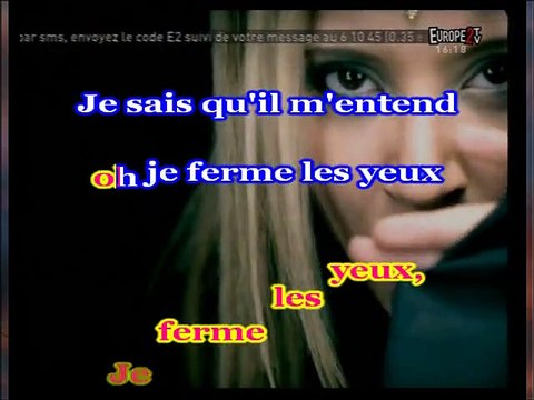 KARAOKE NAJOUA BELYZEL - Je ferme les yeux