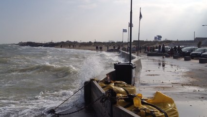 Marée du siècle à Asnelles