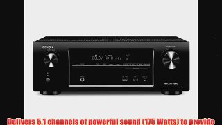 Denon AVRX1000 51Channel Networking Home Theater AV Receiver with AirPlay