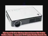 Pyle PRJAND805 HD Mini HiRes Smart Projector with Android CPU High Speed WiFi 3D and Bluray Compatible