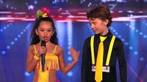 Yasha  Daniela - Amazing and Talented Kid Dancers (Americas Got Talent)
