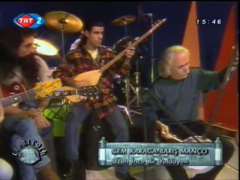 Cem Karaca & Barış Manço - Uzun İnce Bir Yoldayım