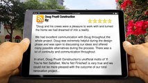 Doug Pruett Construction, Annapolis- Exceptional Five Star Review  Renovations  Contractor