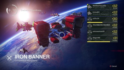 Destiny PS4 [Hawkmoon] Crucible Part 761 - Iron Banner (Blind Watch, Mars) [With Commentary]