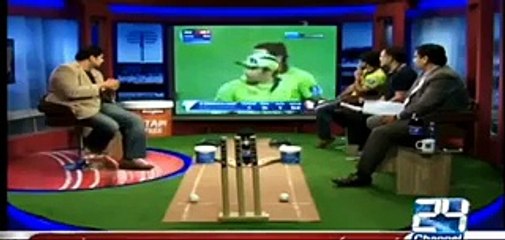 Sohaib Maqsood bad behavior with Misbah