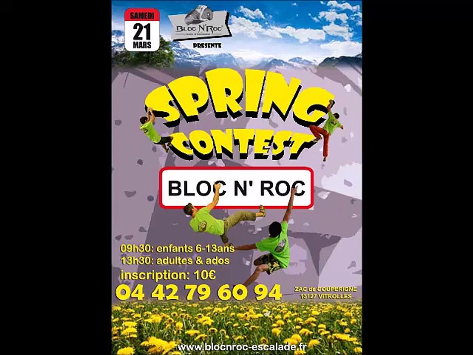 Contest bloc'n roc mars 2015