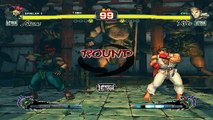 Ultra Street Fighter IV-Kampf: Akuma (Me) vs Ryu (CPU very Hard)