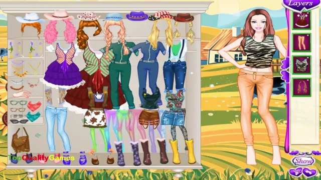 Princess Barbie Western Style Dress Up Game - Barbie Western Style