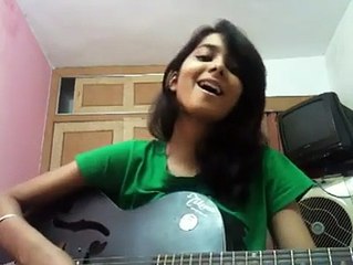 Girl singing beautifull song amzing