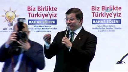 Davutoğlu: "Gençlerimizi değil silahları gömelim"