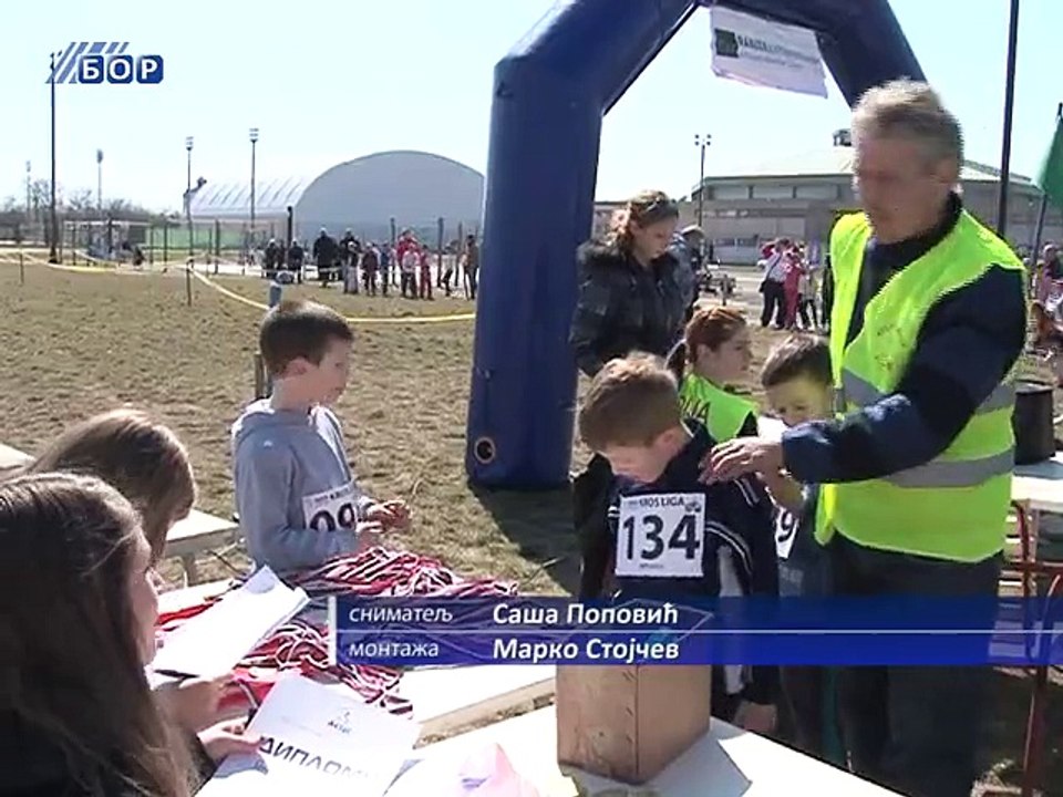 Održana Kros liga centralne Srbije, 21. mart 2015. (RTV Bor)