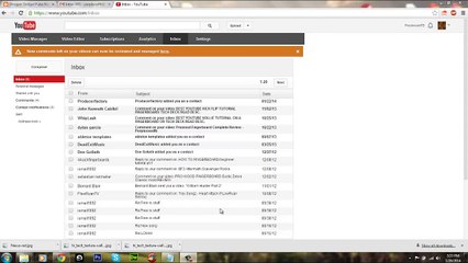 Youtube Inbox 2014 Under