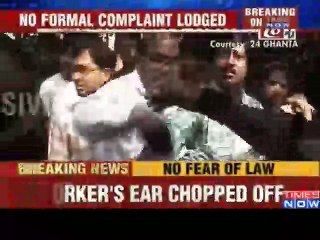 TMC workers chop off panchayat employee's ear for taking a leave