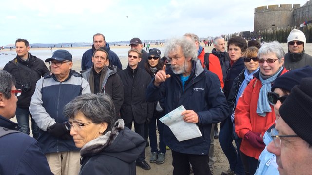 Visite guidée à marée basse avec l'office de tourisme de Saint-Malo