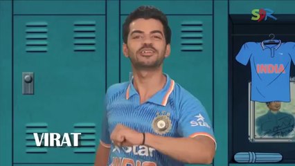 Virat Kohli Vs MS Dhoni Rap - World Cup 2015 -