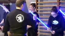 La première école de sabre laser en Belgique