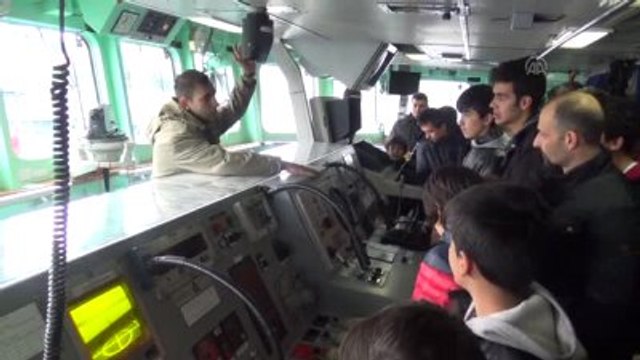 Savaş Gemileri Ziyarete Açıldı