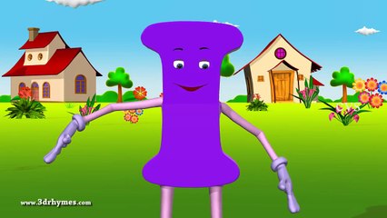 Learn English Alphabet - Letter I Song - 3D Animation Preschool rhymes for children