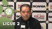 Conférence de presse Angers SCO - Havre AC (1-0) : Stéphane MOULIN (SCO) - Thierry GOUDET (HAC) - 2014/2015