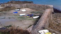 Port Racine à marée basse