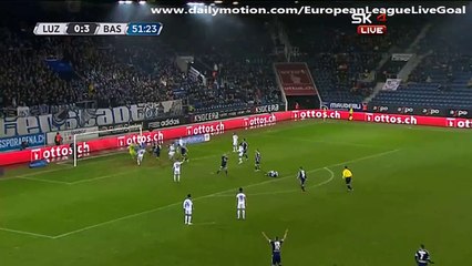 Tomislav Puljic 1:3 | Luzern - Basel 21.03.2015 HD