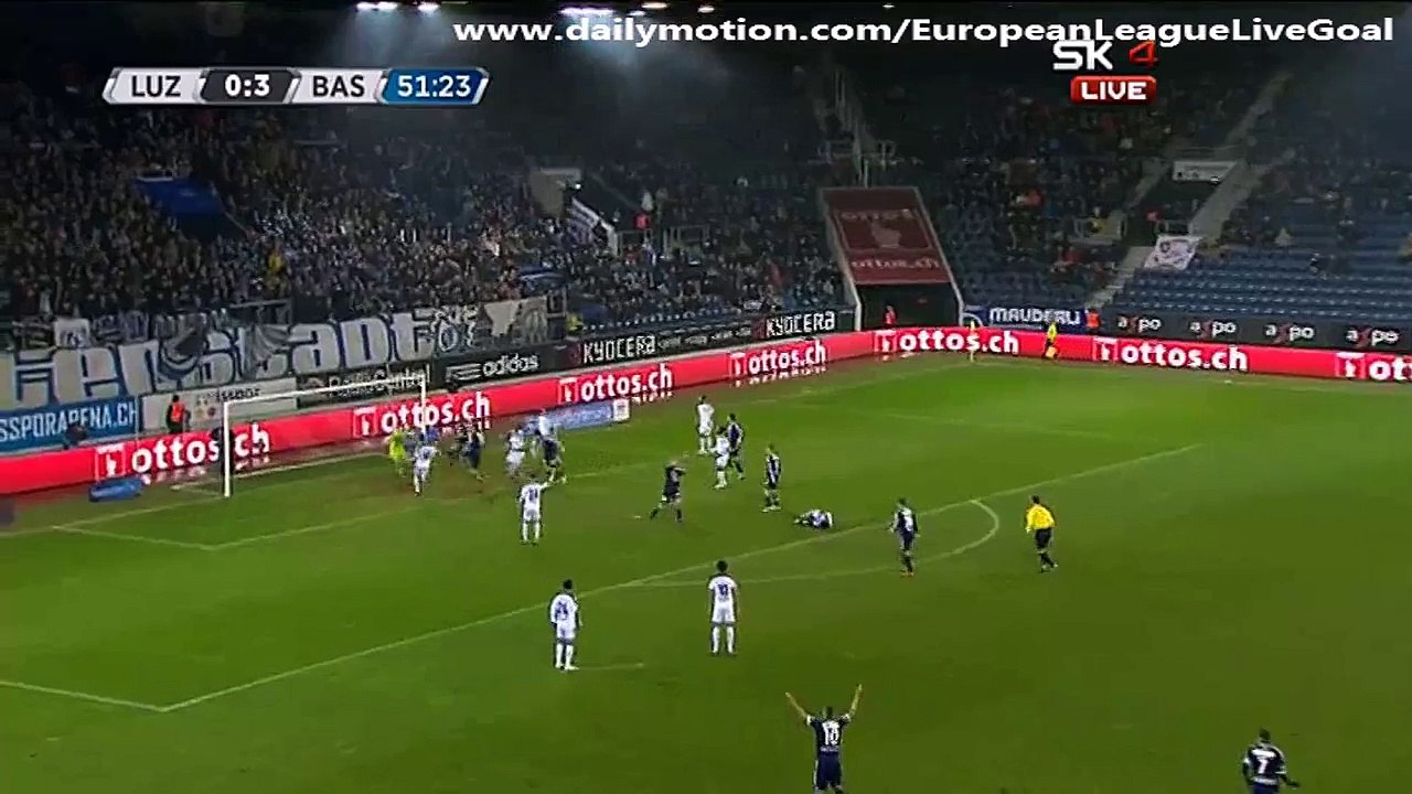 Tomislav Puljic 1:3 | Luzern - Basel 21.03.2015 HD