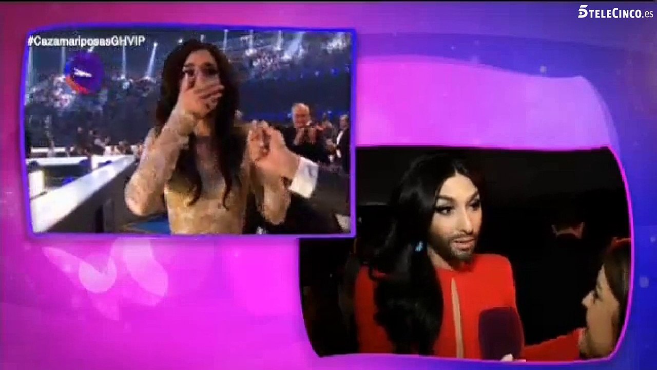 ¿Qué opina Conchita Wurst del famoso rap de la 'cocreta' de Belén Esteban?