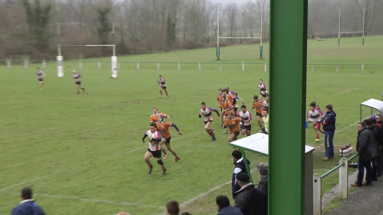 Cadets Aramits Barcus Menditte / Chalosse Monfort Mugron 21/03/2015